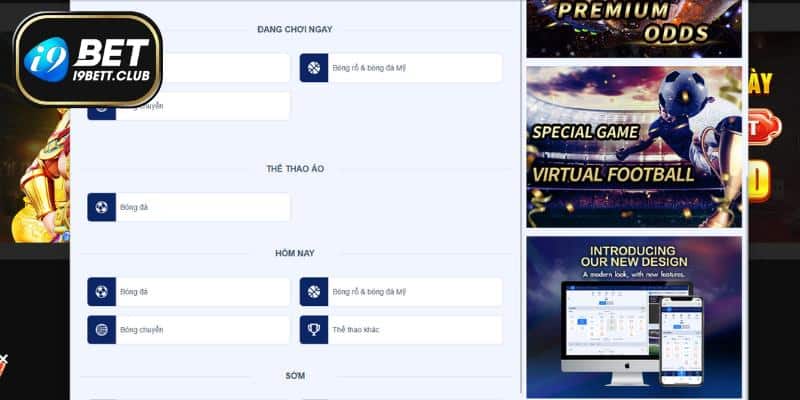 Danh sách kèo cược đa dạng trên sảnh giúp anh em tận hưởng trọn vẹn